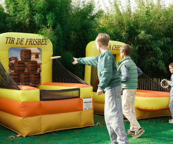 jeu d'adresse à l' Aven parc